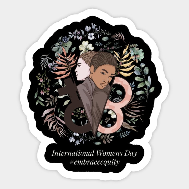 international women's day 2023 embrace equity 2023 Sticker by Ballari